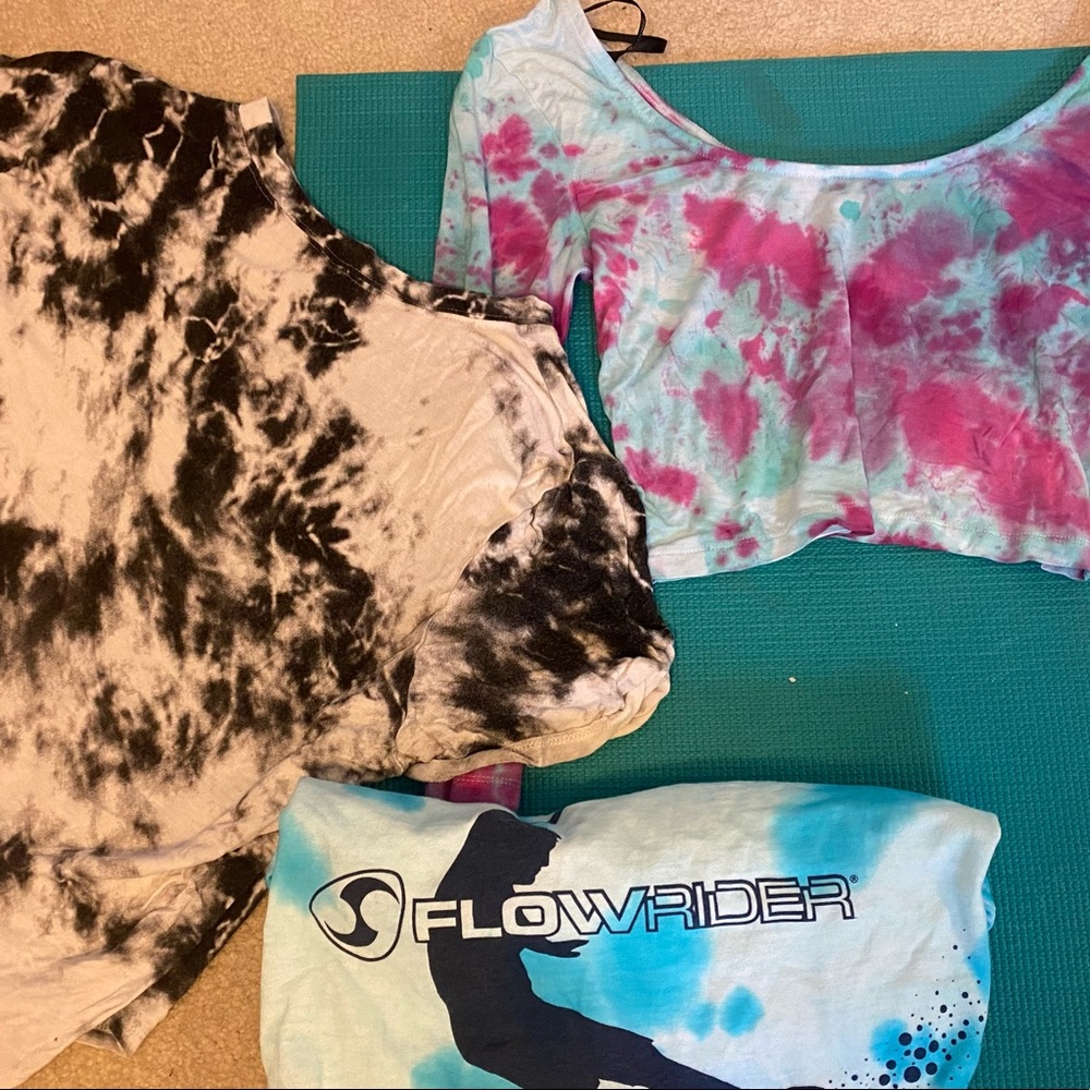 Lot of 3 Tie Dye Shirts